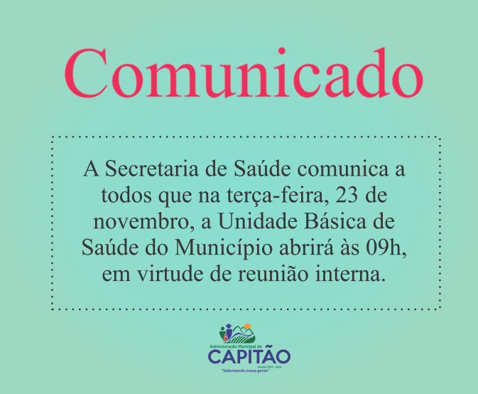 Comunicado