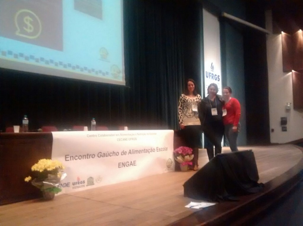 Nutricionista participa de Encontro Gaúcho de Alimentação Escolar