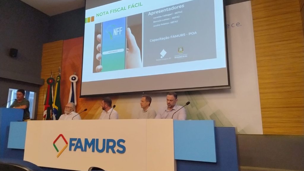 Servidora da Secretaria de Agricultura, Marlete Facchini, participou de Capacitação sobre a NFF (Nota Fiscal Fácil)
